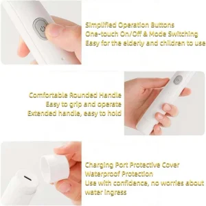 Brosse de Nettoyage Électrique Efficace Sans Fil Polyvalente Haute Performance Élégante-